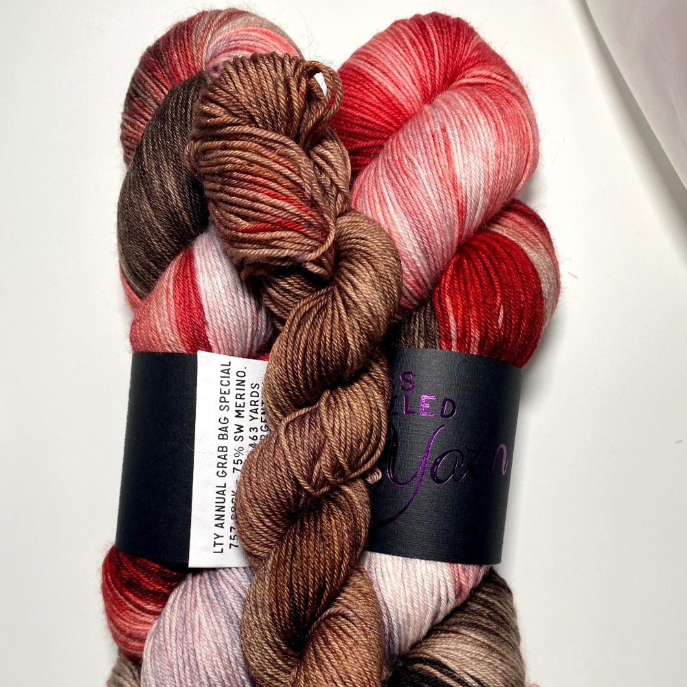 Less Traveled Yarn 757 fingering weight indie dyed yarn